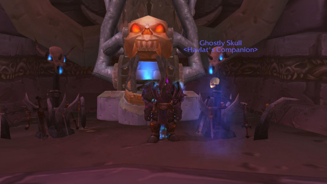 Ghostly Skull