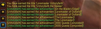 Seeking Loremaster
