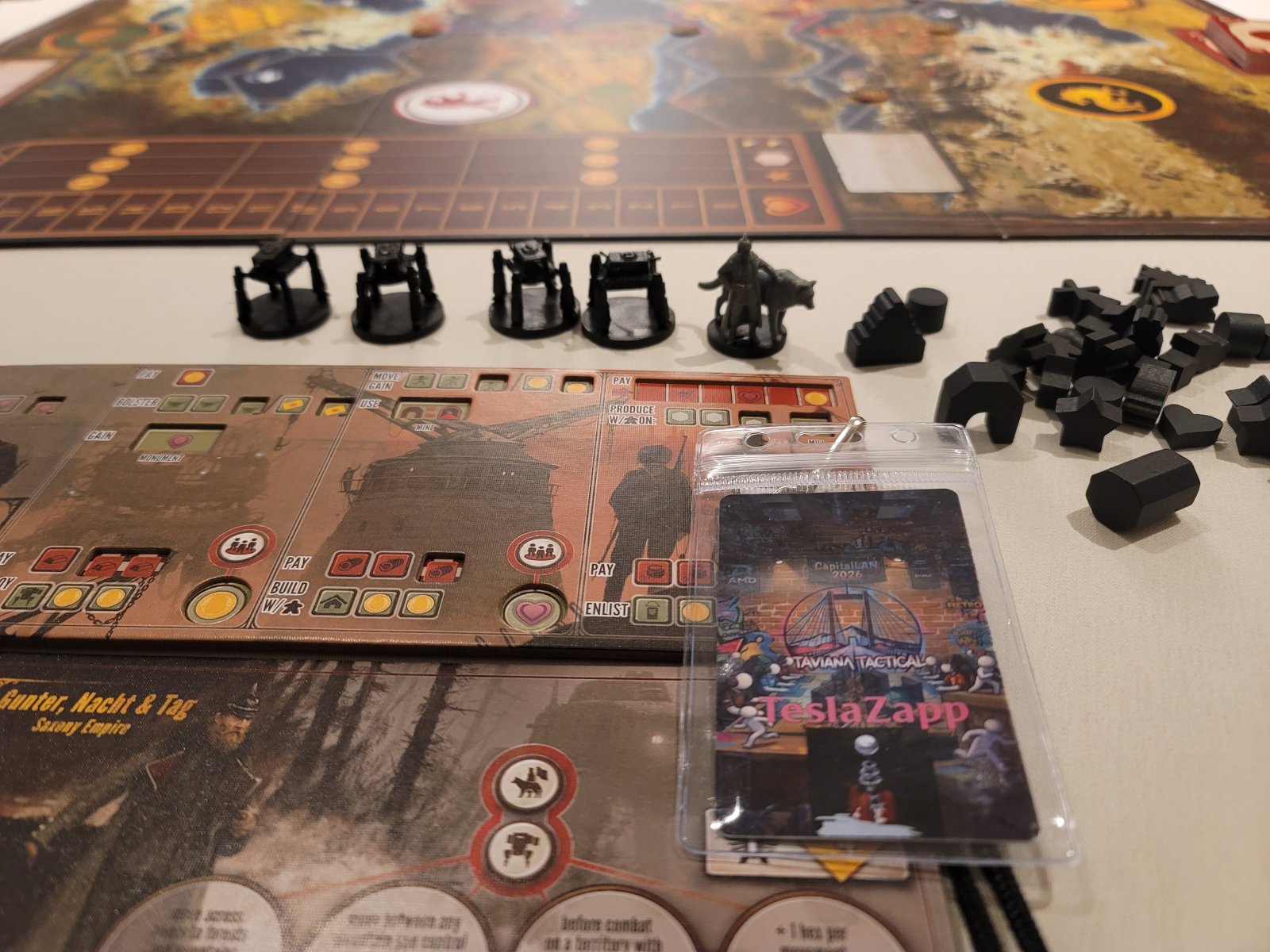 Achievement: Dice, Cardboard, Meeple!