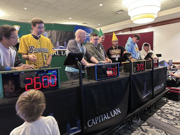 Game Show Contestants at Capital LAN