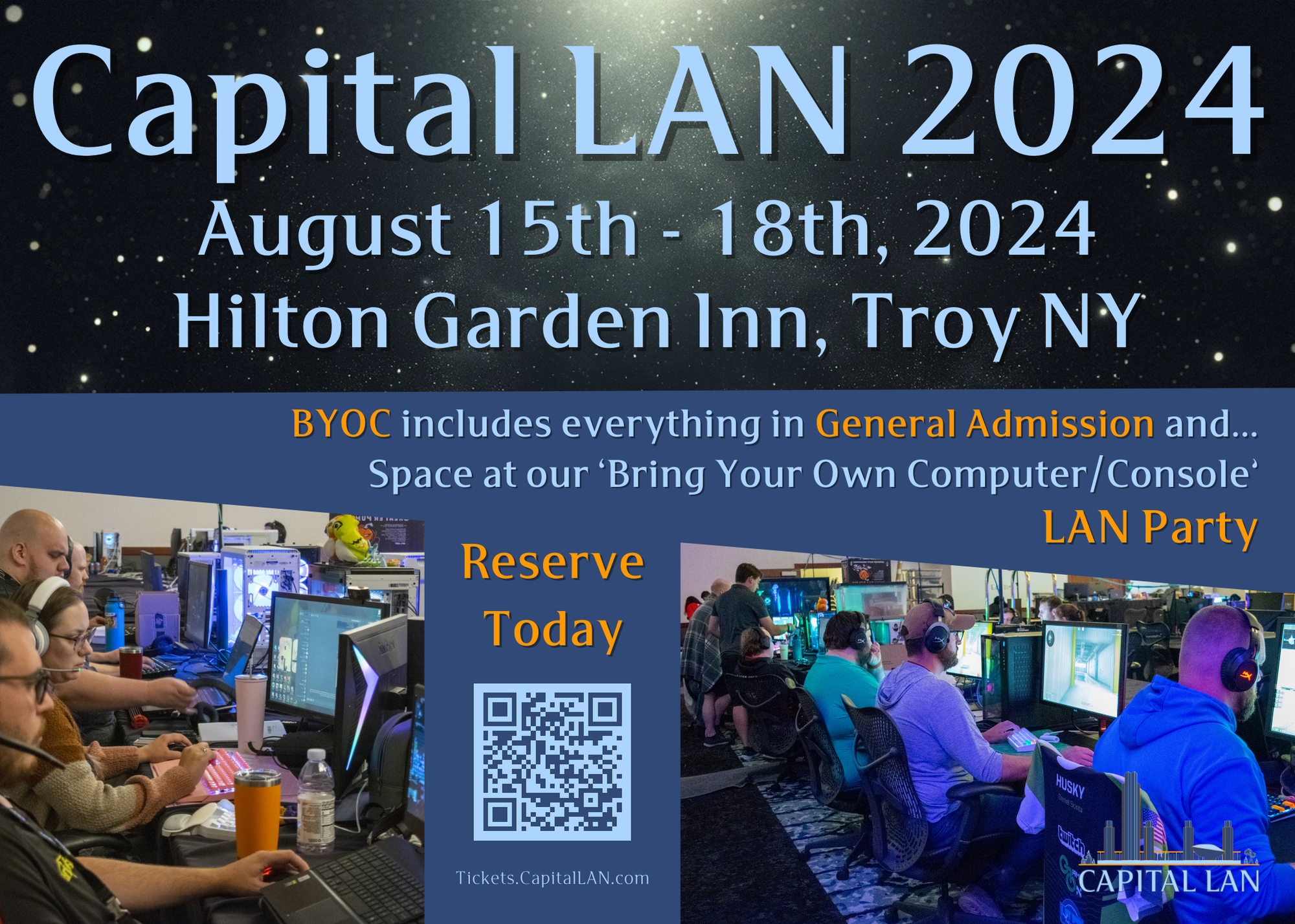 🎉 Only 1 Day Until Capital LAN 2024! 🎮